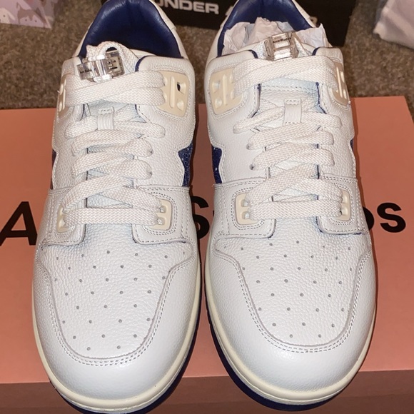 Acne Studios Low-top sneakers.Wht/Blu.Never worn/in original box.Men’s size 10 - Picture 2 of 11